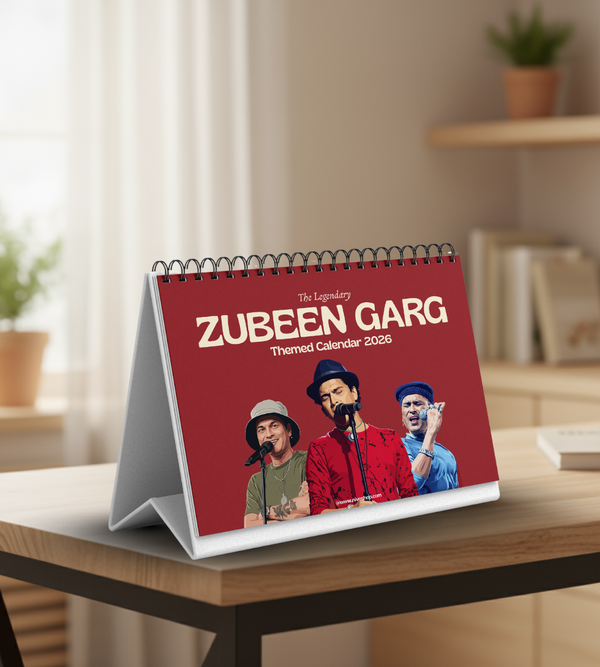 Zubeen Garg Themed 2026 Calendar